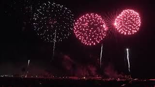 Airventure EAA 2022 Wednesday Night Show Fireworks [upl. by Eugenius]