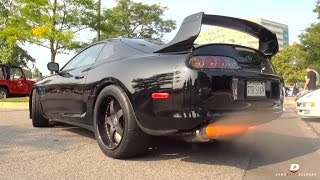 1600HP Toyota Supra 2Step Revs  Acceleration [upl. by Gabbi]