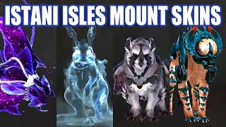 New Mount Skins Reaction Istani Isles ● Guild Wars 2 [upl. by Nilpik190]