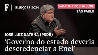 Deviam ter colocado a eletrozé ao invés da Enel critica Datena ao defender descredenciamento [upl. by Loralee857]