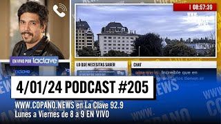 CopanoNews 205  PROGRAMA COMPLETO  04012024 [upl. by Gilba]