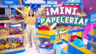 COMPRÉ TODA LA PAPELERIA MINI 🤑 SUPER TIPS POST IT COLORES 📚😌✄ Craftingeek [upl. by Adnahsam]