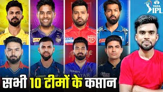 ALL 10 Team Possible Captains For IPL 2025  PBKS Captain 2025  IPL Captains 2025  RCB Captain [upl. by Gruber180]