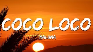 Maluma  COCO LOCO LetraLyrics [upl. by Blondelle]