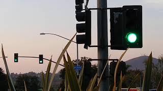 AFTER New Red amp Green Lights Scripps Poway Pkwy amp Scripps Highlands Dr [upl. by Sal]