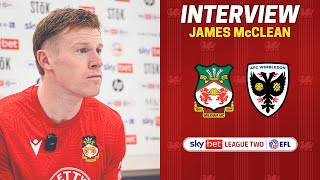 INTERVIEW  James McClean after AFC Wimbledon [upl. by Melas81]