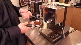 How to make a cappuccino on the Rancilio Silvia Espresso Machine [upl. by Allista]