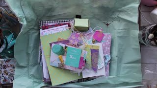 Unboxing paper delight planner اول صندوق عربي لاكسسورات الاجندات [upl. by Trefor240]