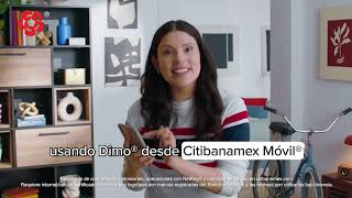 Envía o recibe dinero con Dimo® desde tu App Citibanamex Móvil® [upl. by Einohpets338]