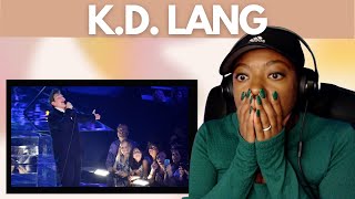 First Time Reaction to KD Lang  Sings Leonard Cohens Hallelujah [upl. by Chilcote814]