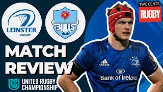 URC Round 13  Leinster v Bulls Match Review [upl. by Oshinski284]