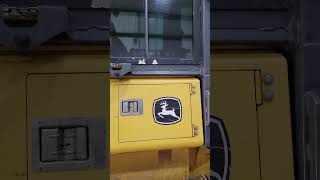 Tinting windows on a 550J Dozer [upl. by Raimund]