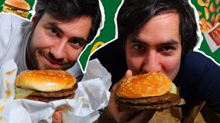 On goute le nouveau BURGER MCDO  le McExtreme [upl. by Odareg307]