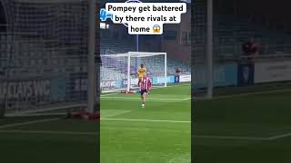 Pompey get battered by there rivals at home 😱 pompey football portsmouthfc southamptonfc sport [upl. by Bartosch392]