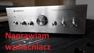 Naprawiam wzmacniacz Skytronic [upl. by Afas]