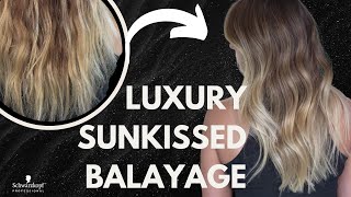 Gradient Balayage  BLONDME Technique w Liz Haven  Schwarzkopf Professional [upl. by Sorensen]