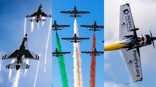 2024 Frecce Tricolori and Thunderbirds air show at Orange County Airport in Montgomery NY [upl. by Attenaj]