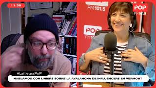 LaNegraPop  Hablamos con Liniers desde Vermont EEUU [upl. by Hrutkay]