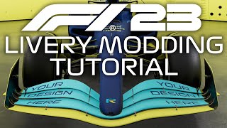 F1 23 Livery Modding Guide [upl. by Rednaxela]