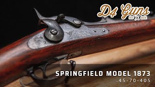 The Springfield 1873  The US Armys First Military Rifle [upl. by Dan892]