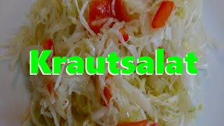 Krautsalat selber machen [upl. by Natan875]