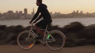 NEW Kickstarter Monkey Light Automatic  A10A15A30 bike lights  OFFICIAL VIDEO [upl. by Jaela]