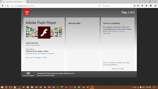 Download and install Adobe flash player on Windows 10 [upl. by Safoelc]