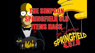 Desactualizado The Simpson Springfield 4670 TSTO Mod OLD ITEMS 1642024 [upl. by Gilroy]