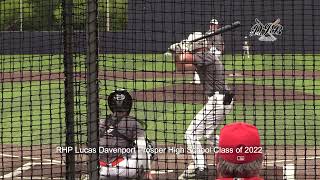 RHP Lucas Davenport Prosper High School Class of 2022 [upl. by Rudie]