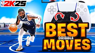 BEST DRIBBLE MOVES in NBA2K25 1 DRIBBLE TUTORIAL FOR BEGINNERSHANDCAM [upl. by Neetsuj]