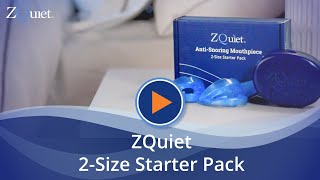 ZQuiets Best AntiSnoring Mouthpiece amp Mouthguard  2Size Starter Pack [upl. by Ymeraj]