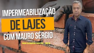 COMO FAZER UMA IMPERMEABILIZAÇÃO CORRETA NA LAJE [upl. by Neetsuj]