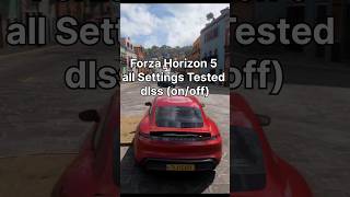 Forza Horizon 5  all Settings Tested dlss onoff  RTX 4060 desktop [upl. by Anirak]