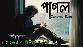 Pagol  পাগল  Ashes  Zunayed Even  Slowed Riverb Lofi  Bangla Old songs New version 2024 [upl. by Siseneg613]