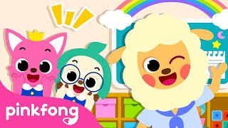 Hello and Goodbye Everyone  Say Hello and Good Bye  Song for Preschool Kids  Pinkfong [upl. by Nnek]