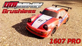 AWESOME LOOKING 116 RC PORSCHE  UDIRC 1607 Pro Brushless [upl. by Katzman]