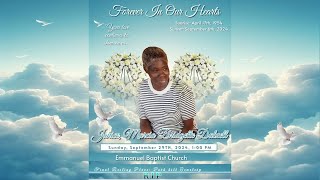 Celebrating the life or Janice Marcia Bridgette Dalzell [upl. by Rama]