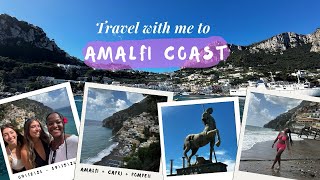 Diary entry 5  Trip to Amalfi Coast  Capri  Pompeii  Beach [upl. by Ailaroc]