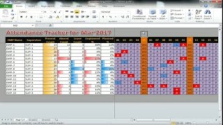 How to make an attractive attendance tracker [upl. by Eivol27]