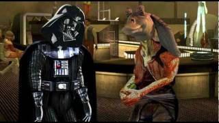 Alternate JarJar scene from quotDarth Vaders new Lifequot [upl. by Onfroi]