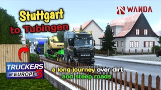 Truckers of Europe 3  Stuttgart to Tubingen A Long Journey gameplay toe3 toe3update [upl. by Ennaeirrac32]