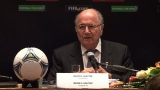 Mondial2018 la Russie quoten avance dun anquot se félicite Blatter [upl. by Mode]