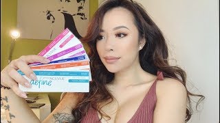 1 Day Acuvue Define  All Colors  TRY ON  DEMO  Nancibaguette [upl. by Eelirol]