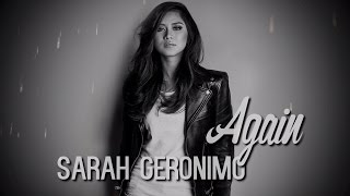 Sarah Geronimo — Again Official Lyric Video [upl. by Anewor]