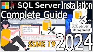 Download amp Install SQL Server  SSMS Latest Version  2024 [upl. by Ysiad]