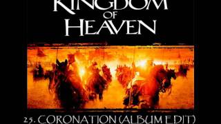 Kingdom of HeavensoundtrackcompleteCD225 Coronation Album Edit [upl. by Ulysses387]