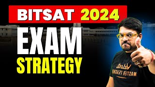 BITSAT 2024 Exam Strategy  Most Important Chapters for BITSAT Exam  Harsh Sir [upl. by Odyssey610]