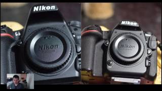 Nikon D500 vs D750 iso test [upl. by Arukas477]