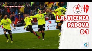 LR Vicenza  Padova 01 Highlights  13° Giornata Serie C 20192020 [upl. by Maleen]