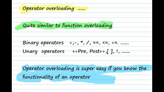 Binary Operator Overloading in Super easy way Overloading Arithmetic operators in C [upl. by Leiruh]